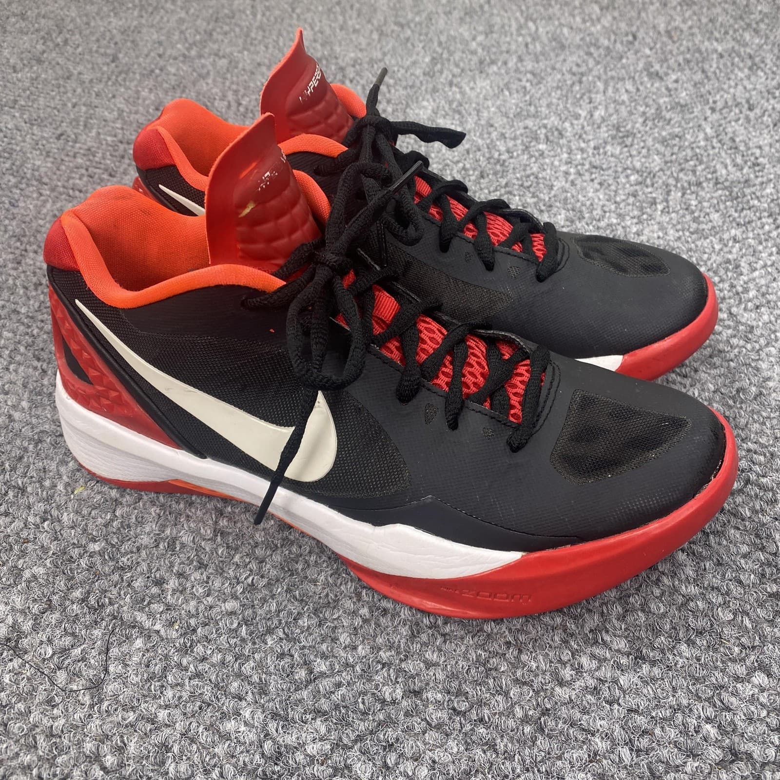 Nike Hyperfuse 2012 Basketball Shoes Womens US 8 Flywire Zoom 585758-060