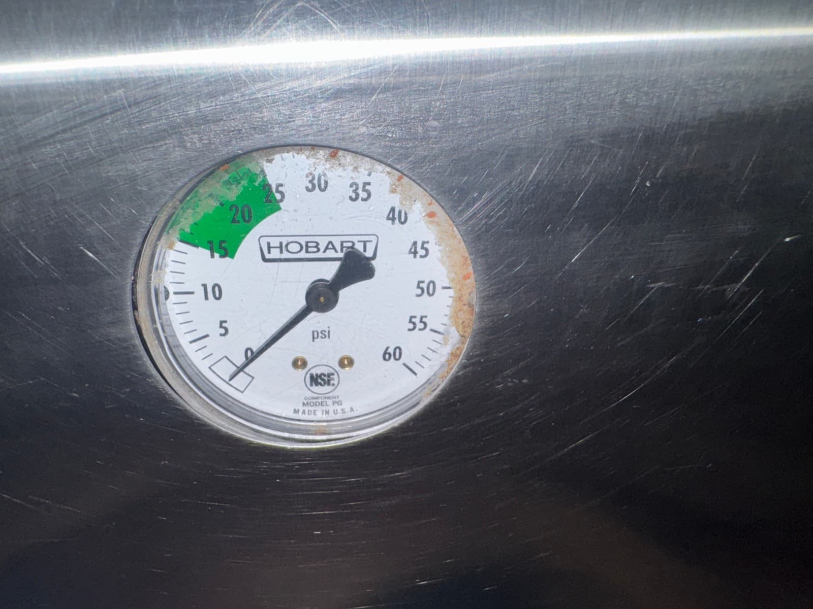 Hobart LXi Series Dishwasher Undercounter Stainless ...PARTS ONLY 4