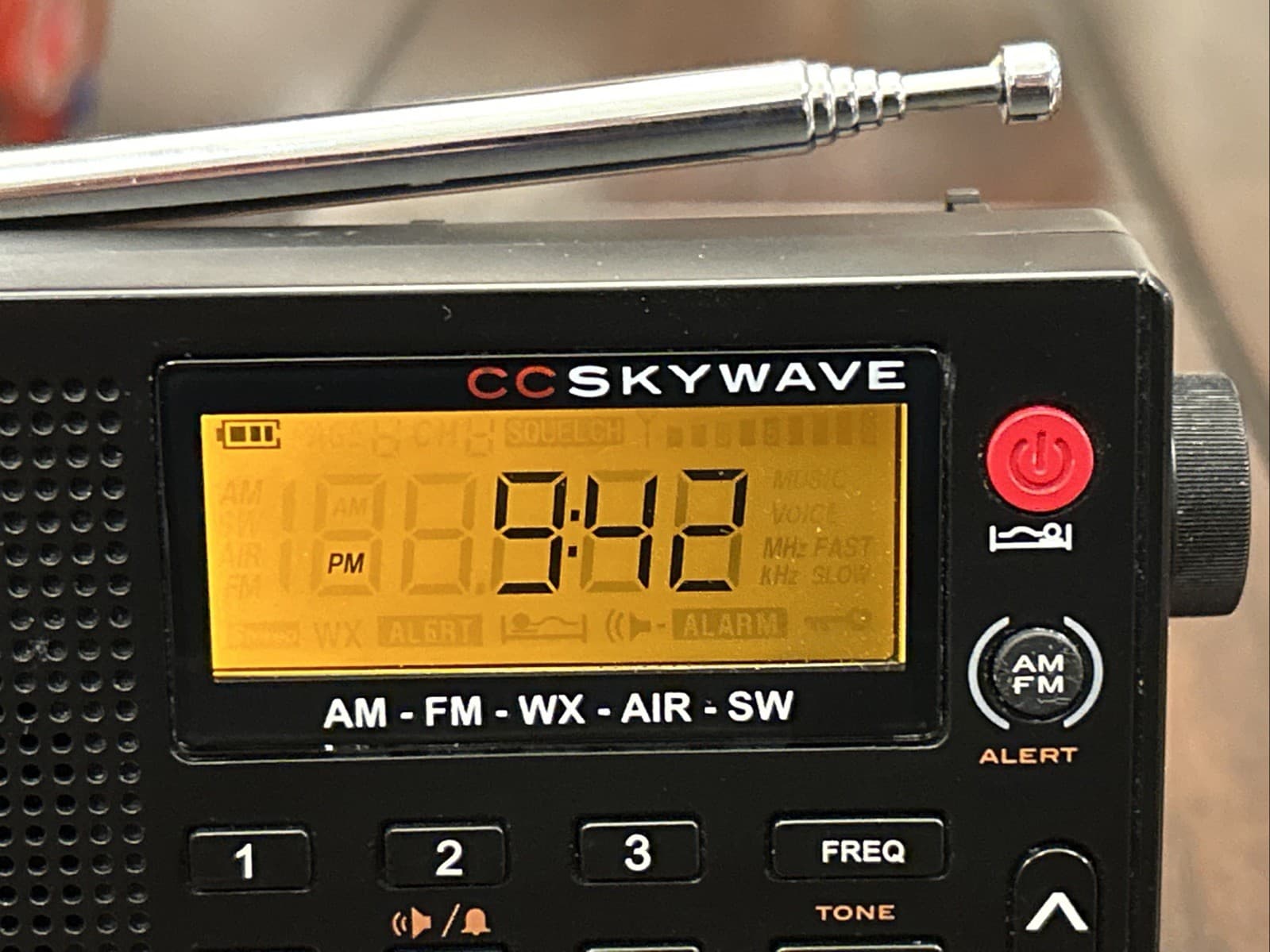 C. Crane CC Skywave 1 AM, FM, Shortwave, NOAA Weather + Alert, VHF Aviation 3