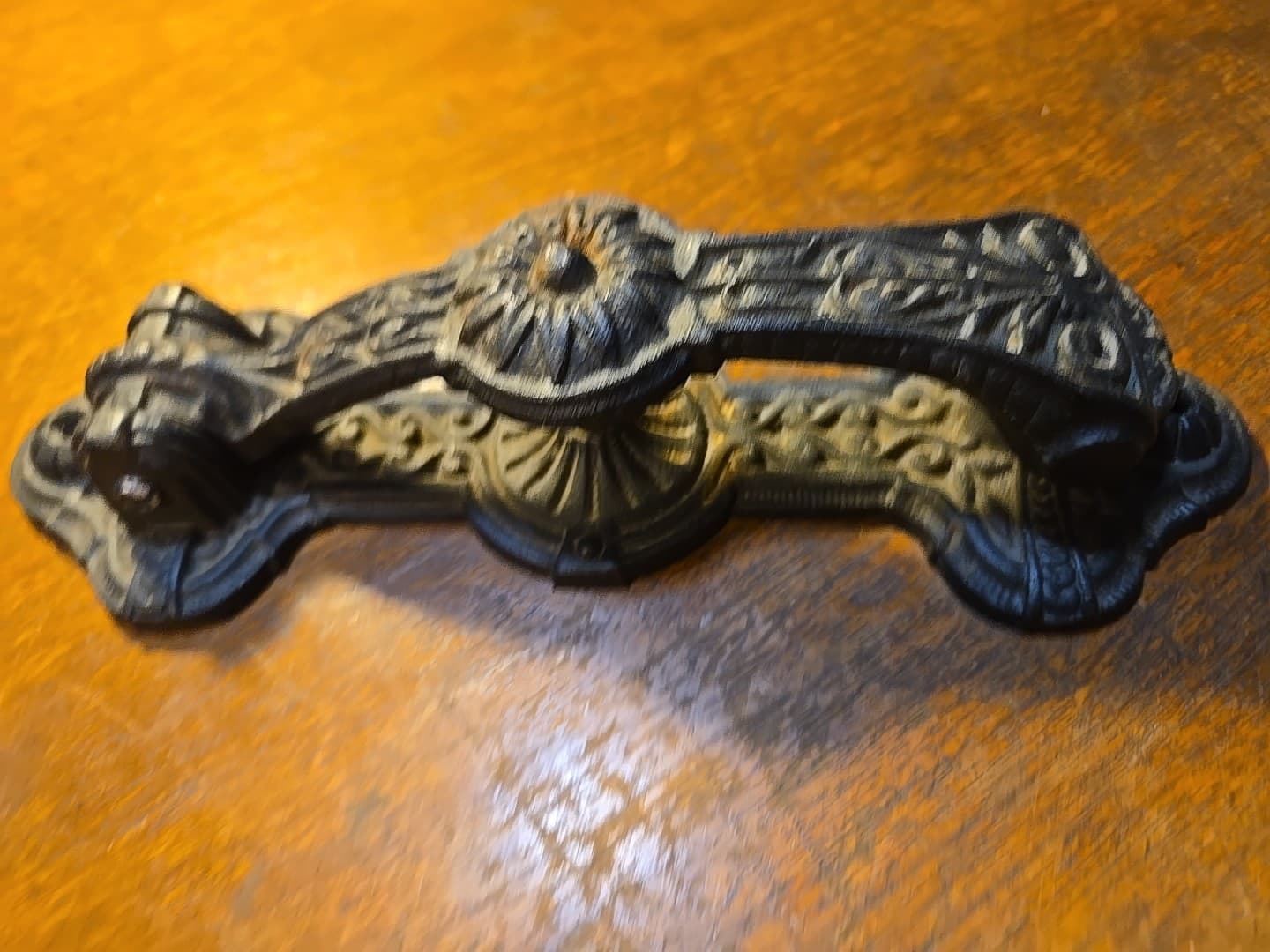 Cast Iron Door Knocker Old Cherub Antique Victorian A.K Kenrick STYLE 4