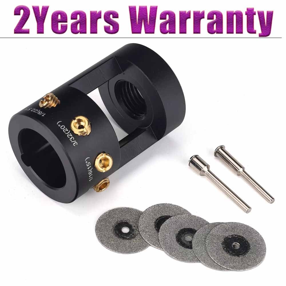 TIG Welding Tungsten Electrode Sharpener/ Grinder Multi-Angle & Offsets US NEW