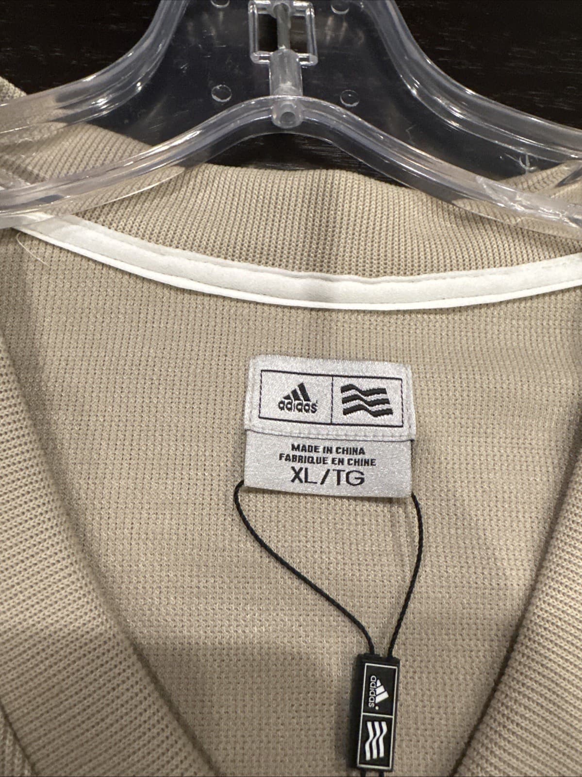 adidas men Ultimate365 Tour Vest Beige NWT 4