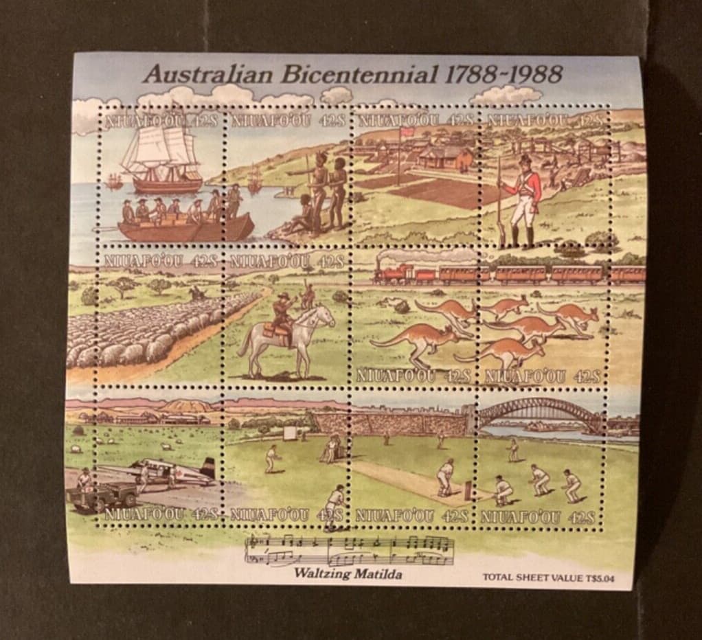 Stamps Tonga Niuafo'ou Scott #98 never hinged