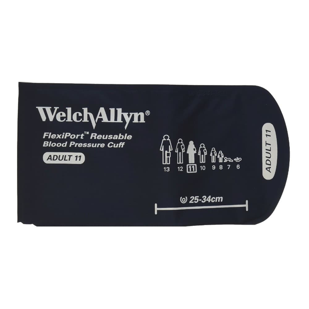 Welch Allyn REUSE-11 FlexiPort Reusable Blood Pressure Cuff, Adult 3