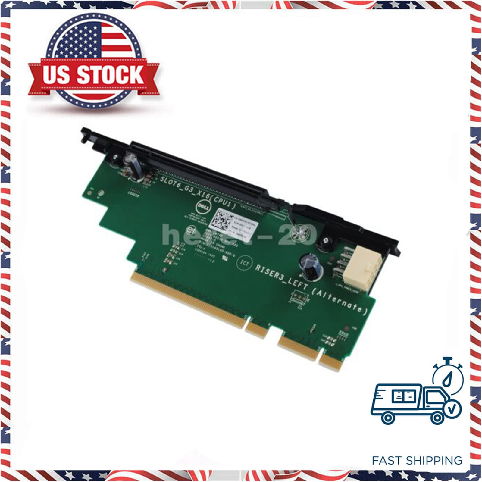 New For DELL PowerEdge R730 R730xd PCIe x16 SLOT 6 RISER 3 LEFT 800JH CARD GPU