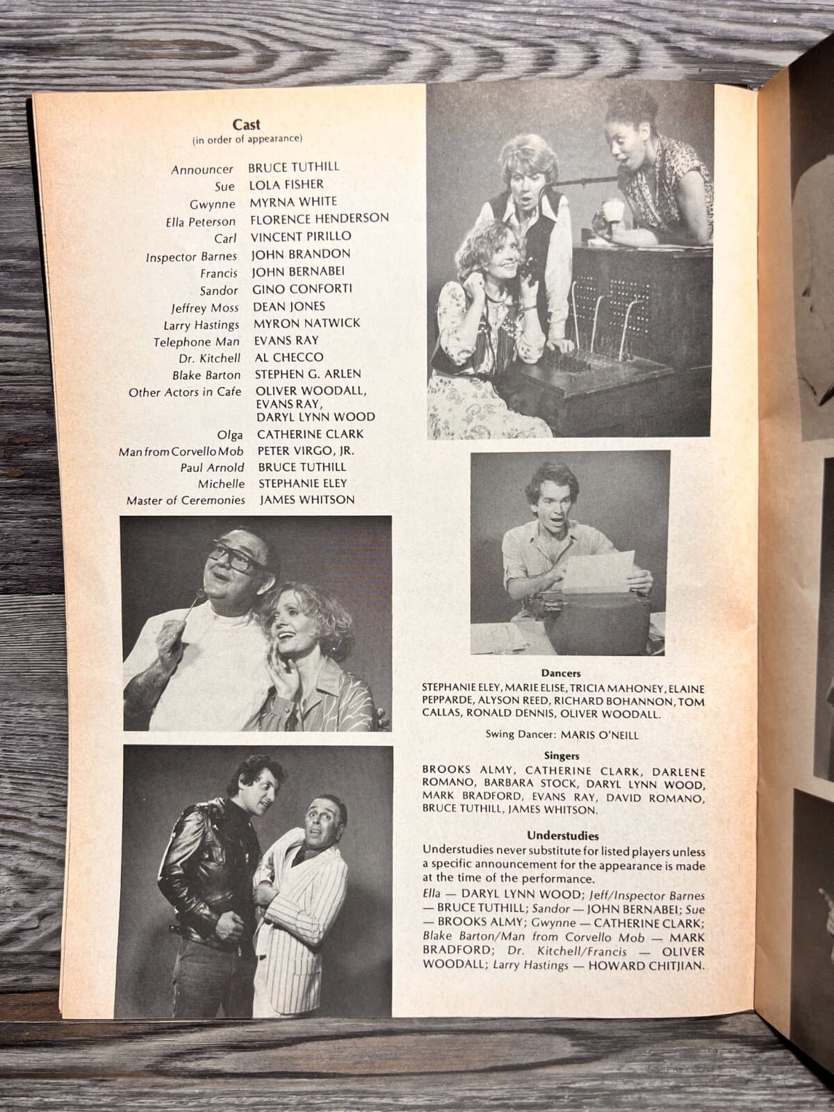 BELLS ARE RINGING, PROGRAM, AUGUST 1979 4