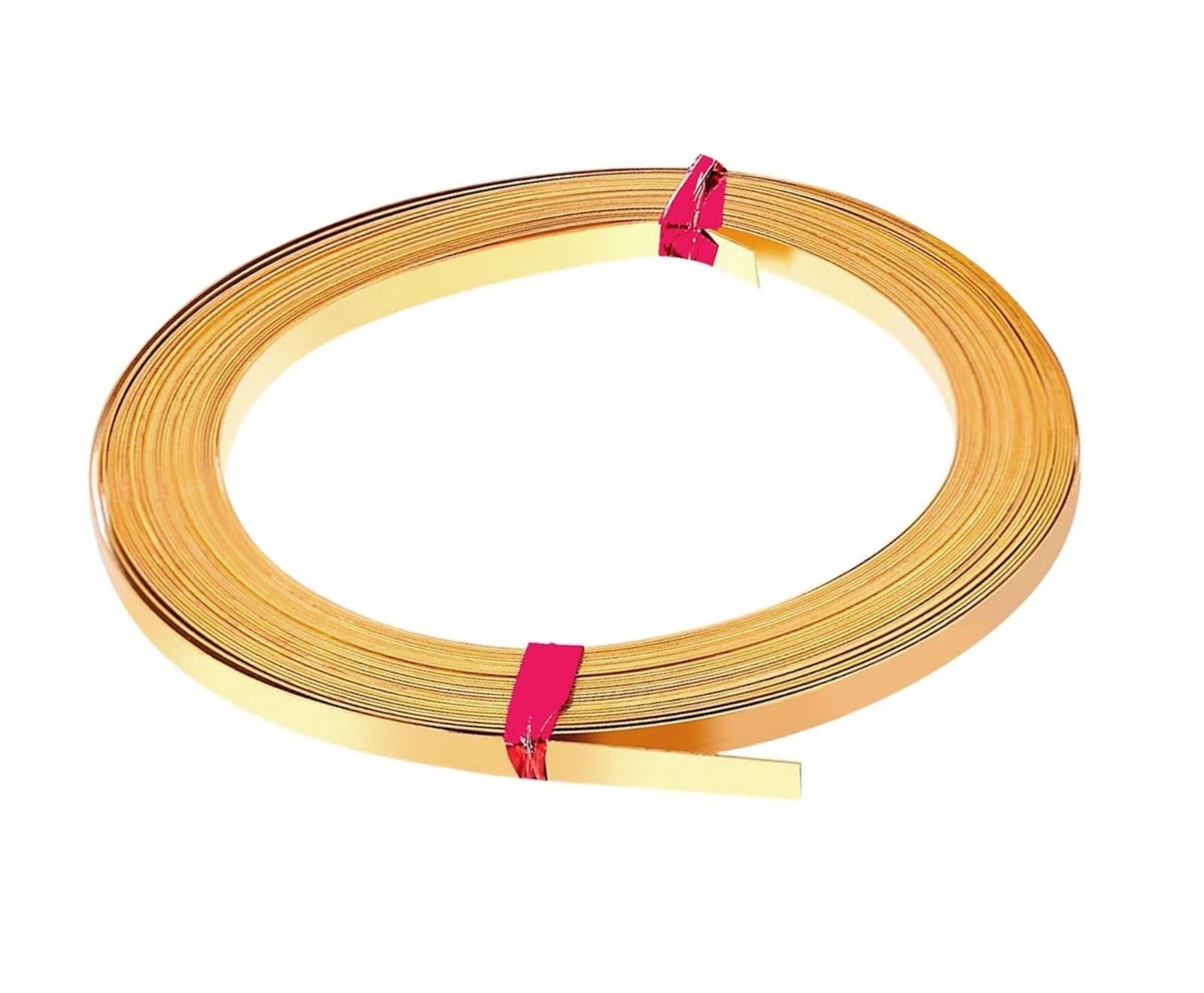 Brass Bezel Wire – 28 Gauge, 3/16" x 5 Feet – Dead Soft Brass Wire Strip