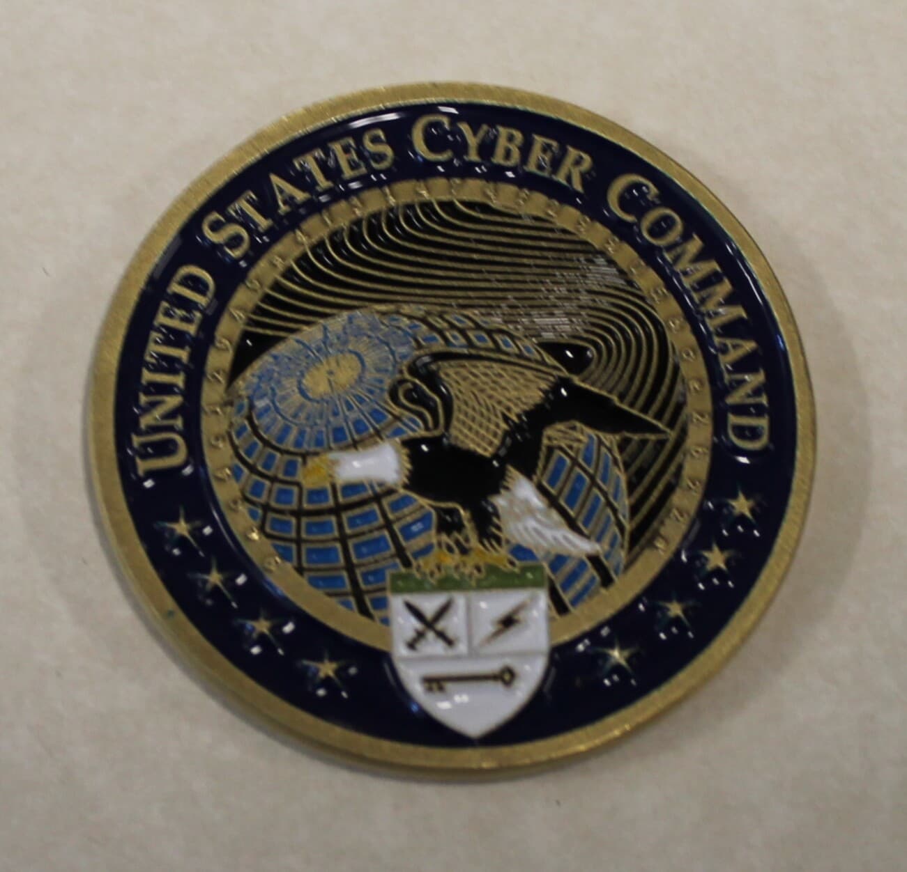 United States Cyber Command NSA / CSS Fort Meade Challenge Coin  Version #2 2