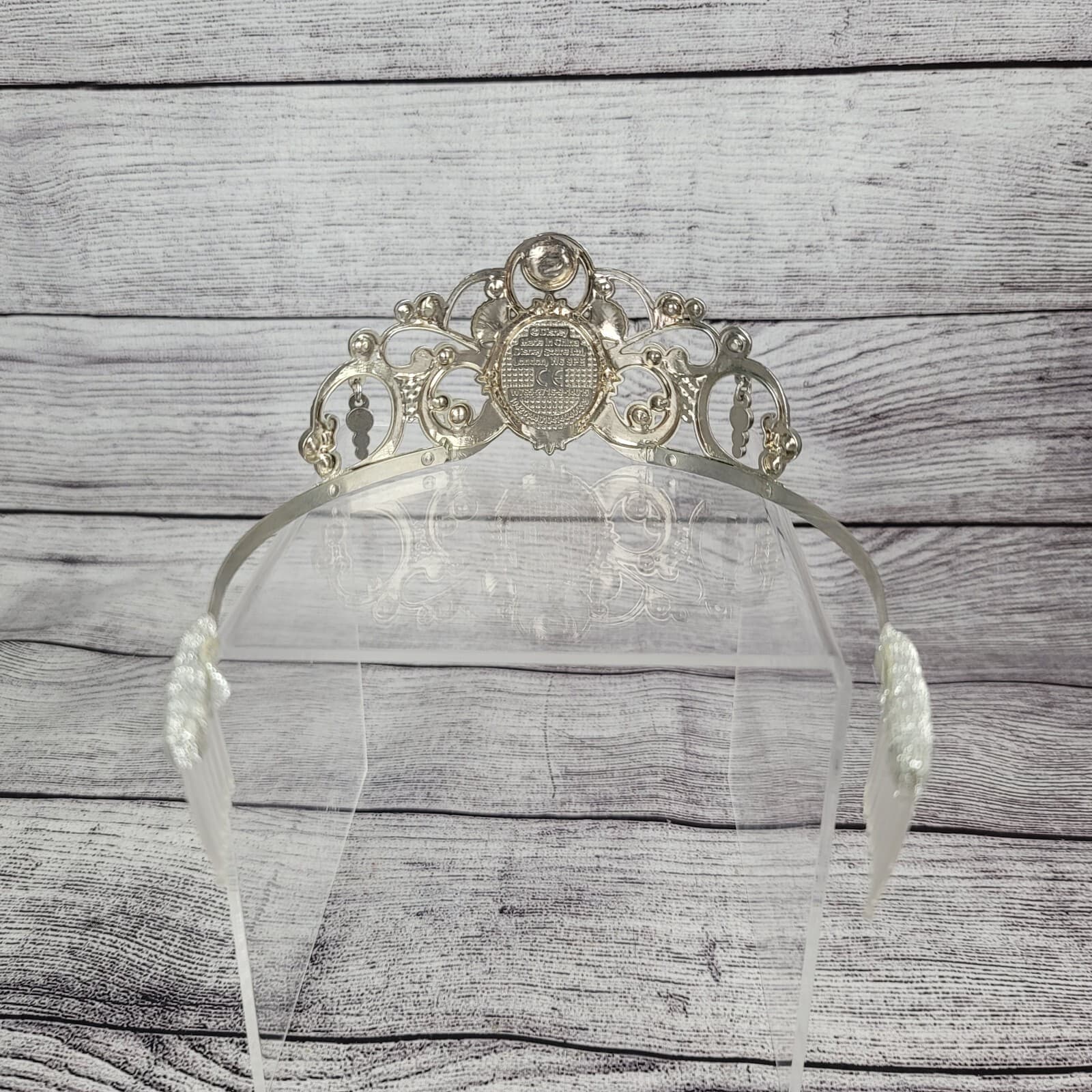 Disney Store The Little Mermaid Princess Ariel Metal Crown Tiara 3