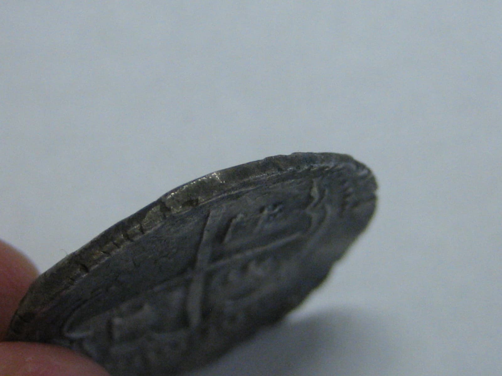 PHILIP II 1 REAL COB POTOSI ASSAYER B 1500s SPANISH COLONIAL ERA BOLIVIA 6