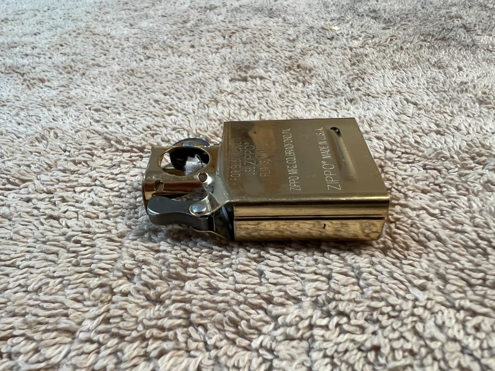 STANDARD GENUINE ZIPPO PIPE INSERT - BRASS COLOR [A     25] 5