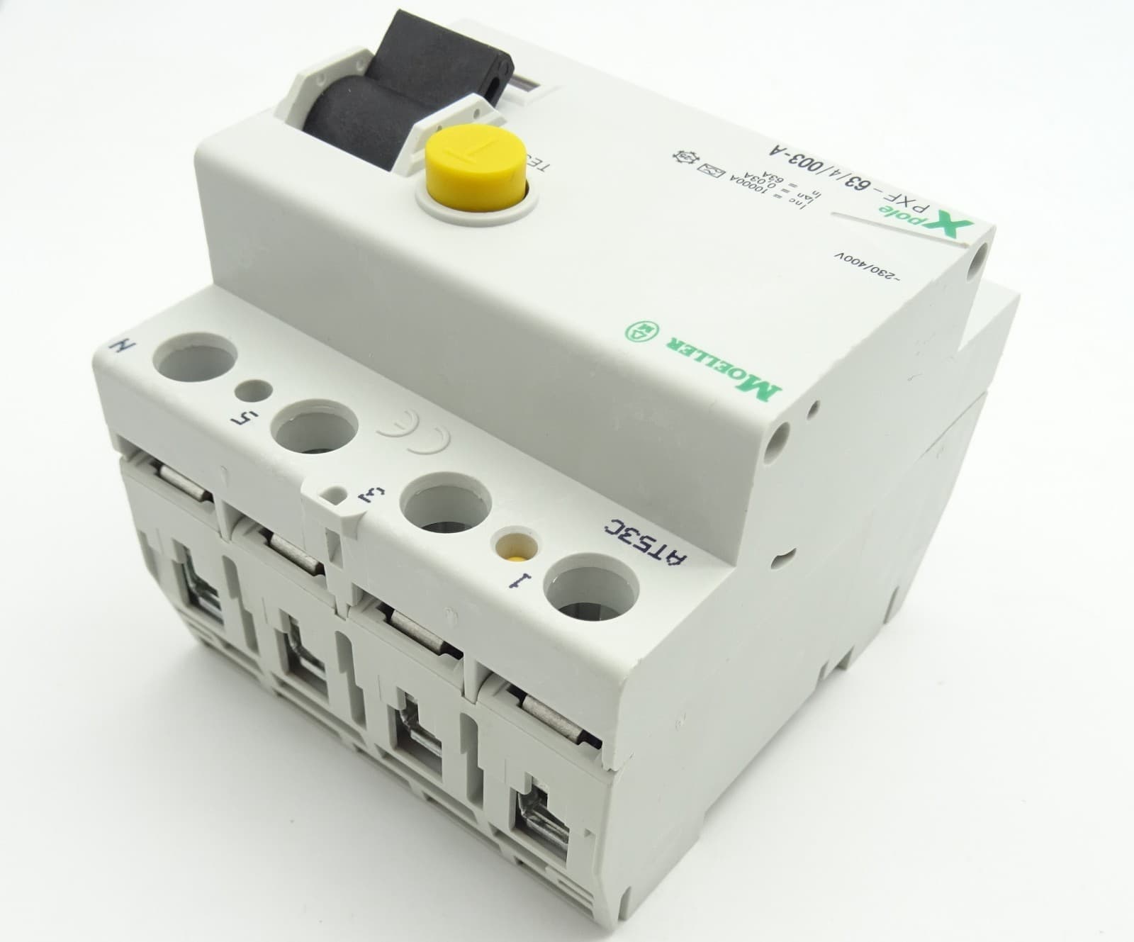 Klöckner Moeller PXF-63/4/003-A FI circuit breaker type A RF switch 63A 30mA 4p 4