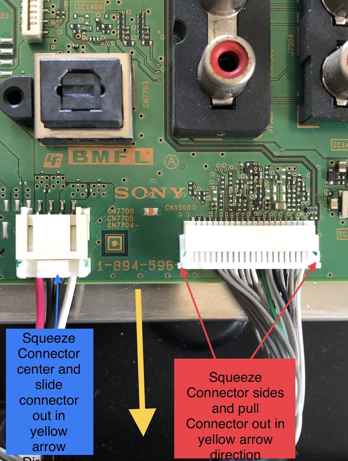 Repair🛠Service For XBR-65X850E, XBR-75X850E Main Board 1-982-022-21, A2170474A 3