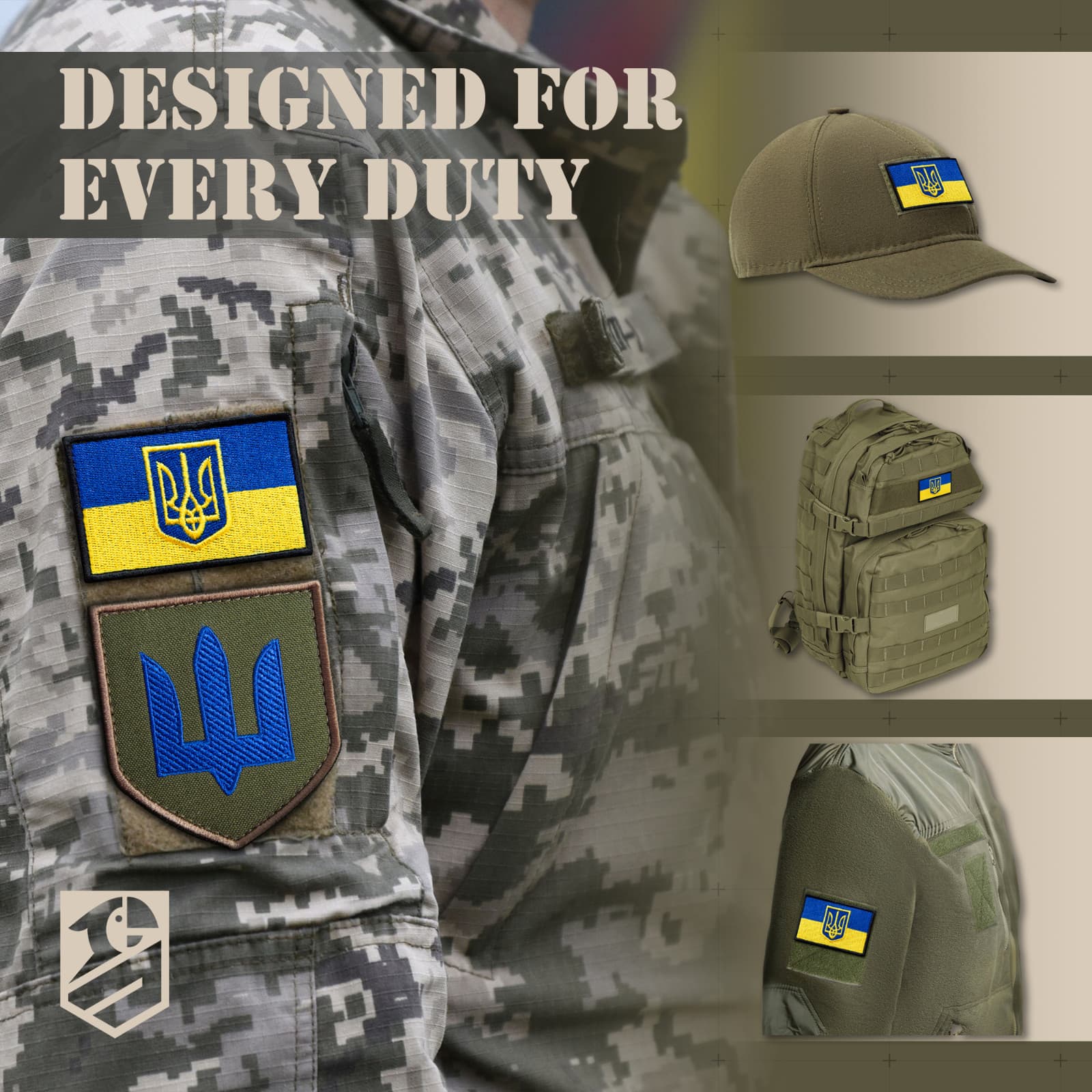 2 Pcs Ukraine Flag Patch Set, Embroidered Ukrainian Patch 2x3 3