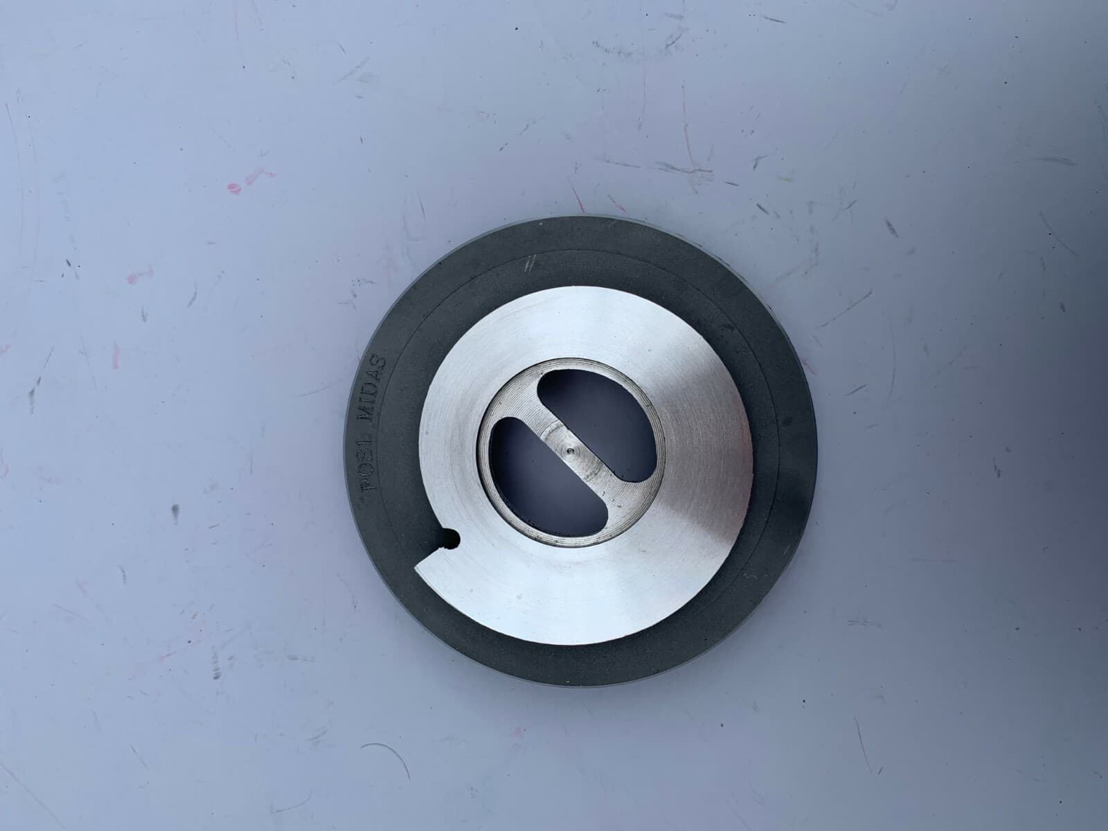 Granite marble engineered stone countertop polishing tools 4" snail-lock 5-step 4