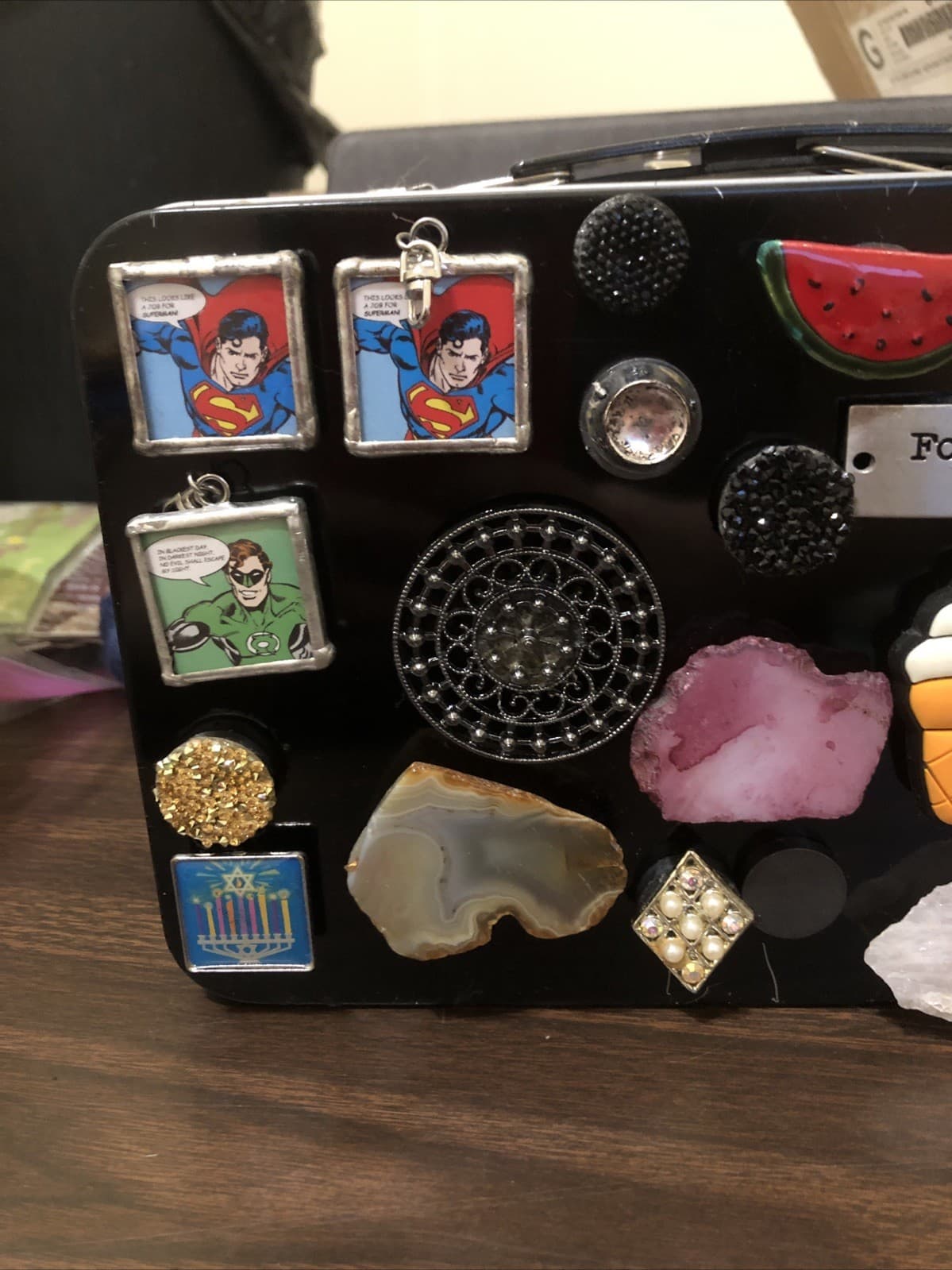 Lot Of 20 Handcrafted Magnetic NEEDLE MINDER KEEPER/Magnets +StorageCase+Washers 2