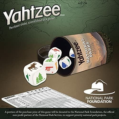 YAHTZEE: National Parks Travel Edition Dice Game 6