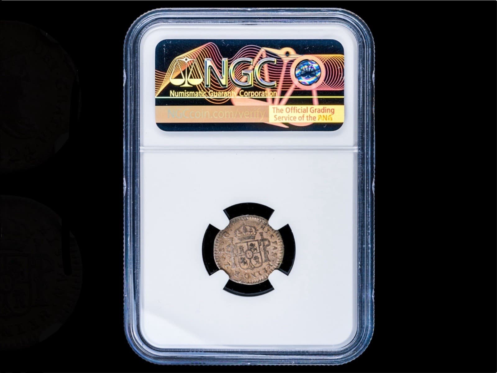 México Independence Wat 1/2 Real 1821 Zacatecas Zs RG NGC VF 30 Diego Ramos Coll 3