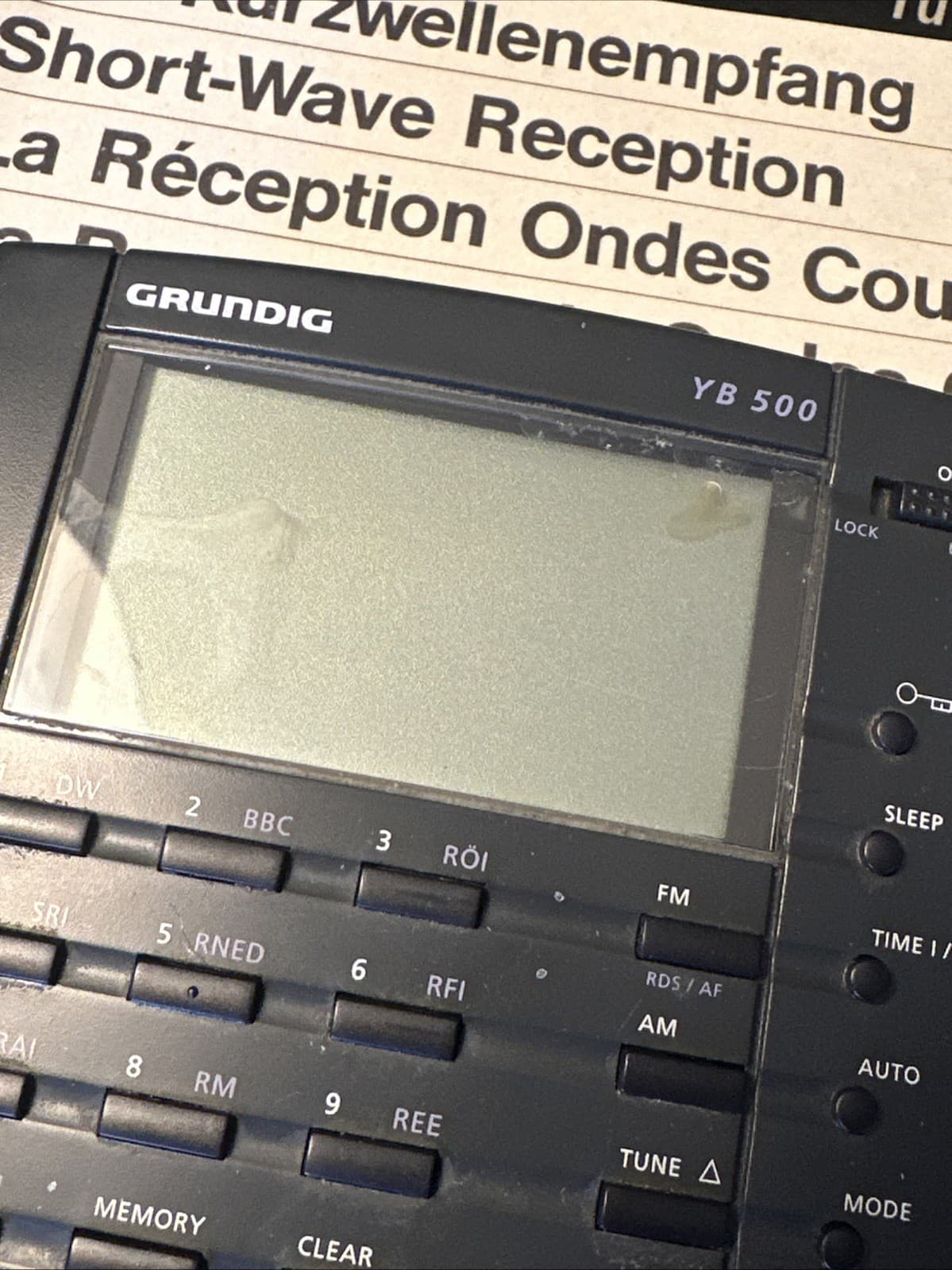 Grundig YB 500 World Receiver Yacht Boy 500 With Power Adapter / Manuals / Box 5