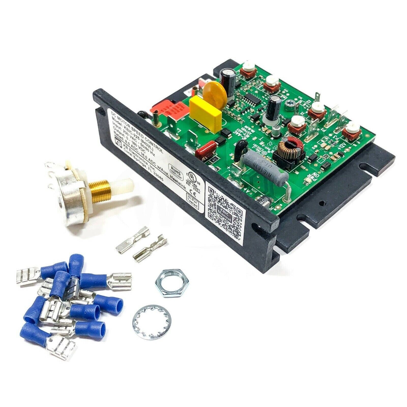 KB Electronics KBIC-225 SCR Chassis Drive, 9432, 1/50-3HP @ 230VAC 50/60Hz Input 4