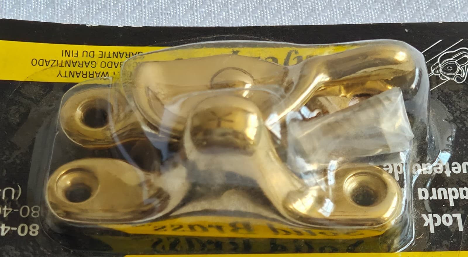 STANLEY Classic SOLID BRASS Window Sash Lock 80-4000 Lot of 6 NEW! 5