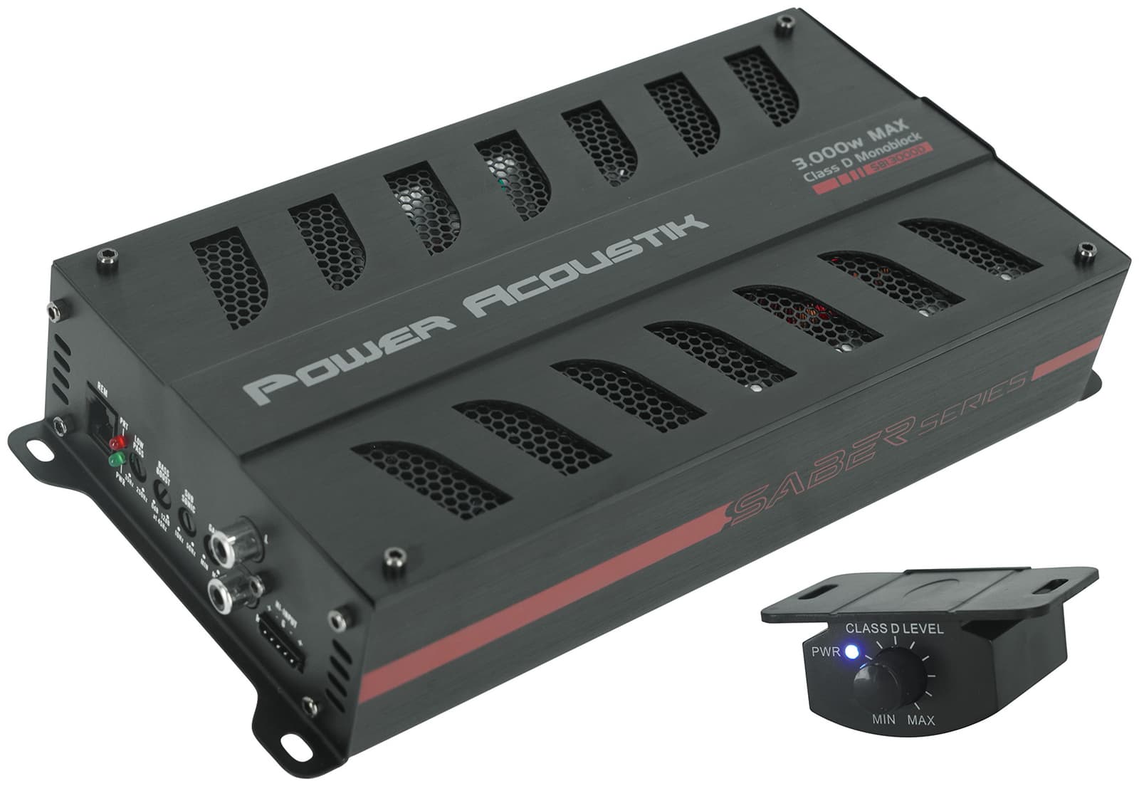 Power Acoustik SB1.3000D 3000 Watt Mono Amplifier 1-Ohm Class D Amp SB1-3000D