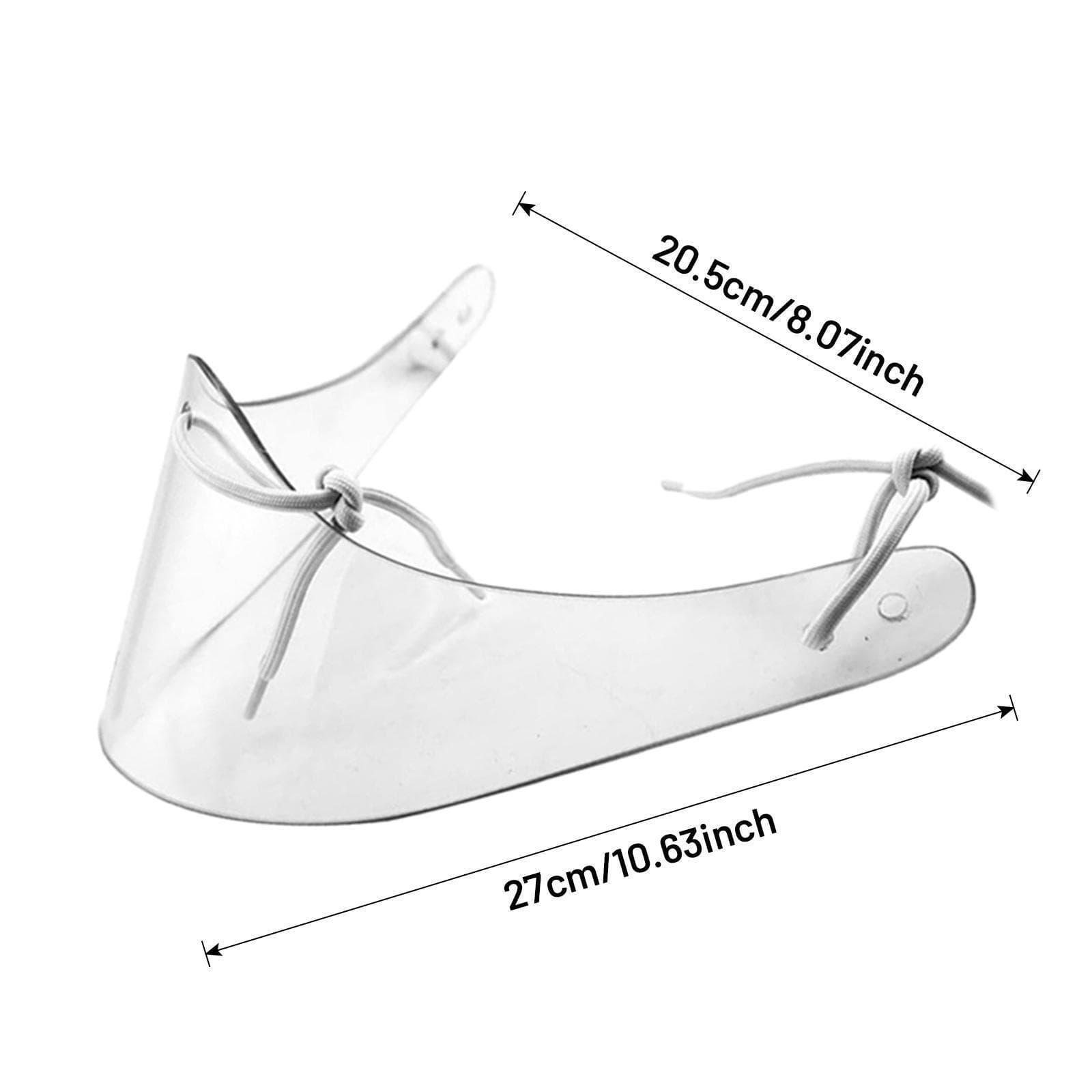 Neck Goalie Transparent Ice Hockey Protective for Senior 3