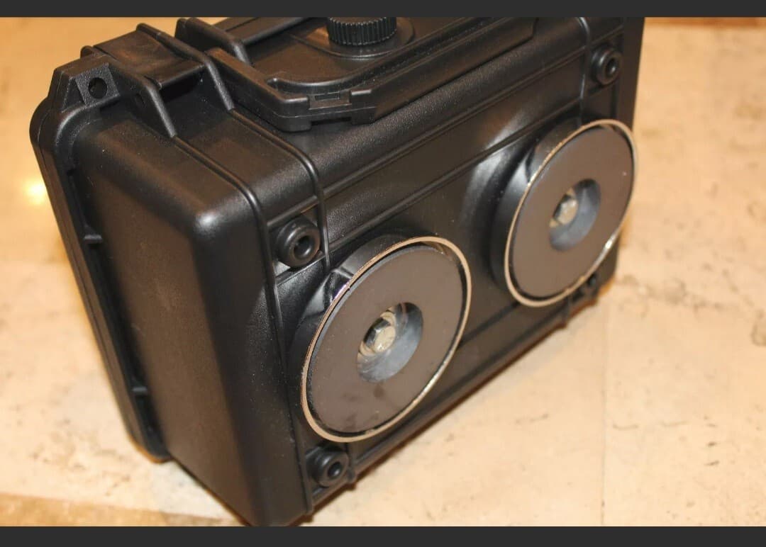 XL Size Magnetic Stash Box Can Under Car, Airtight, waterproof diversion safe 5