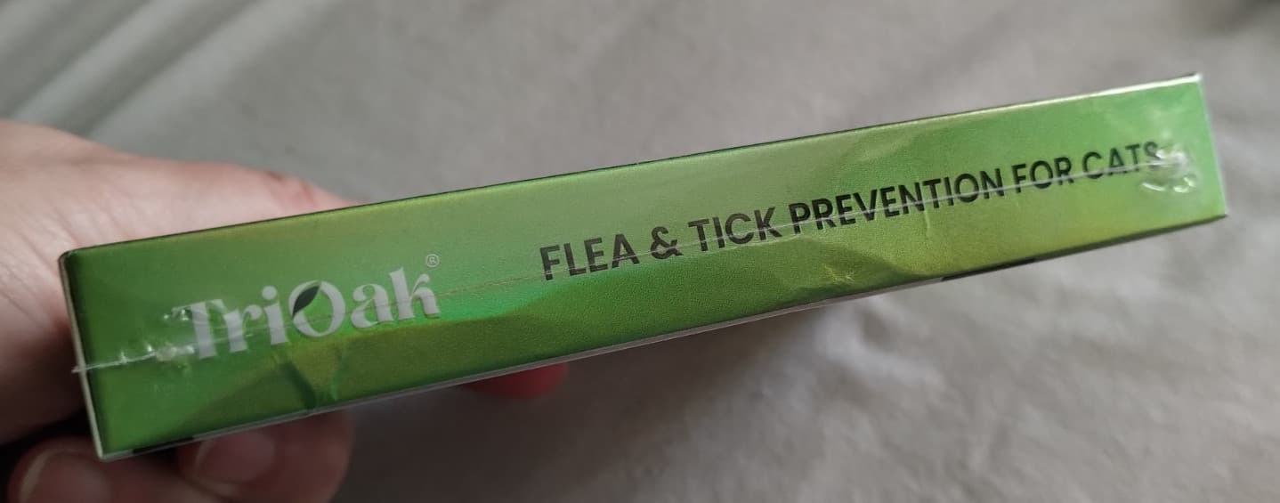 TriOak FLEA & TICK Prevention SPOT TREATMENT for CATS over 1.5lbs - 6 Count pack 4