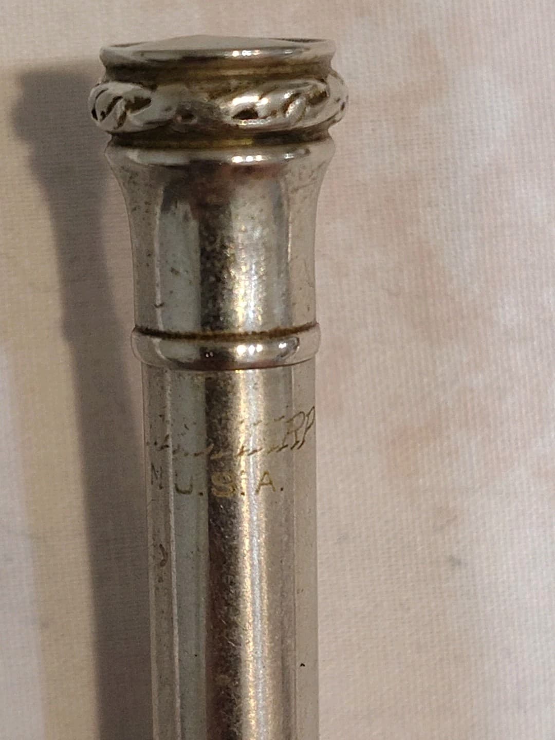 WAHL EVERSHARP Silver Plated Pencil USA Made 6