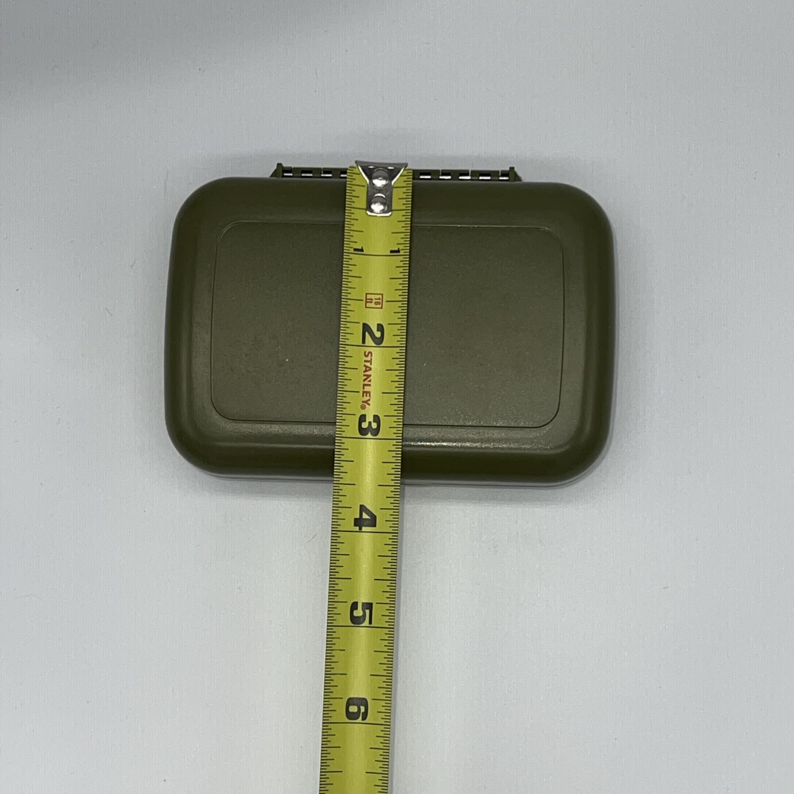 Swing Leaf Fly Box With Large Capacity (500+ flies) Olive 5