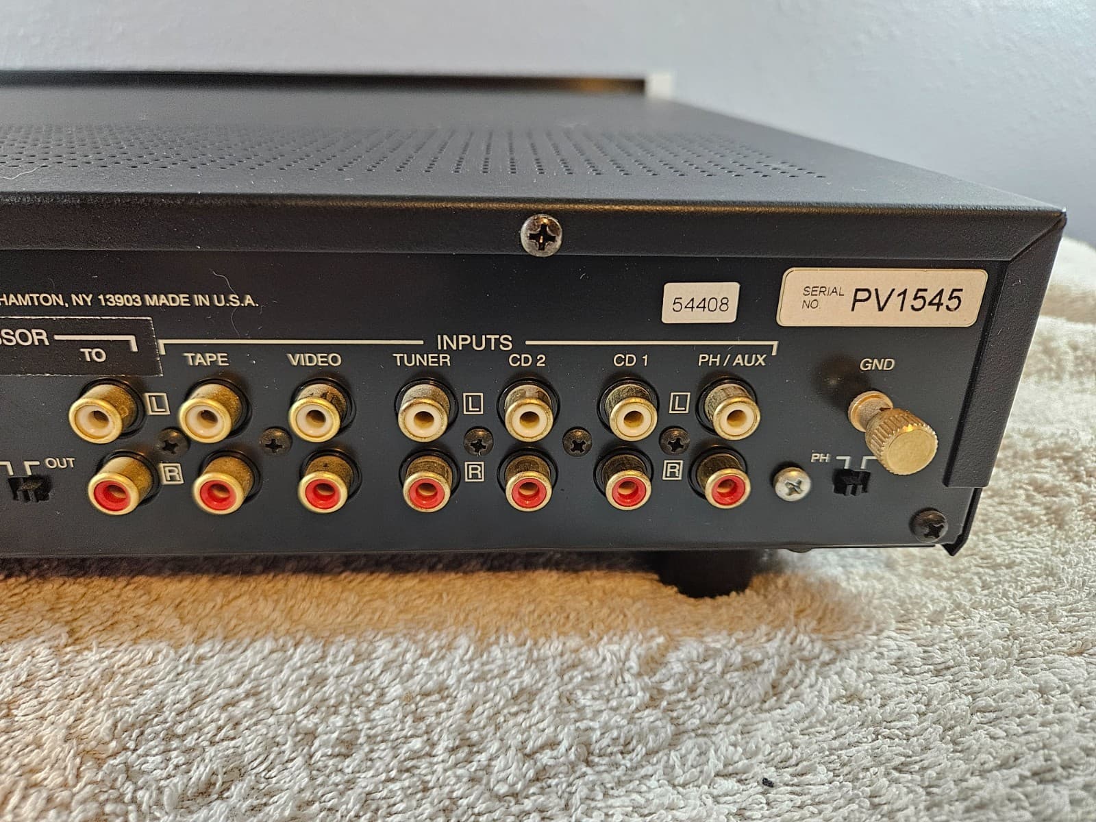 McIntosh C-15 Preamplifier - MINT - With Remote, Original Box 5