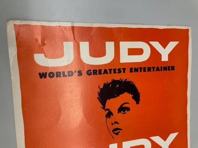 Judy Garland Carnegie Hall New York Concert (Authentic) Poster "Triton Gallery" 3