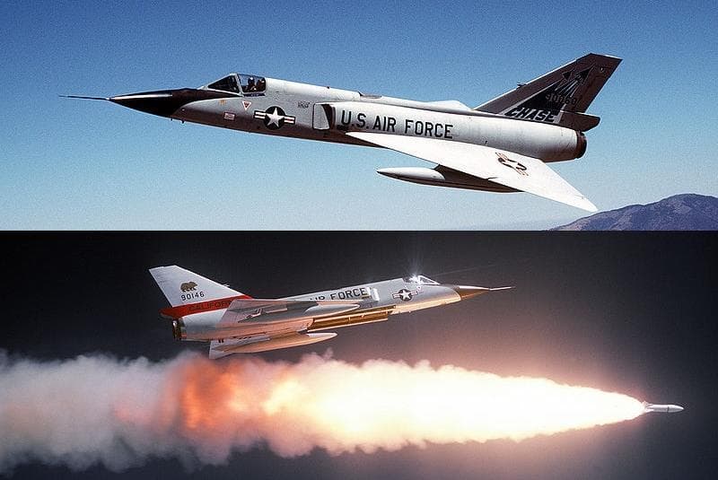 F-TOYS CENTURY 1:144 Fighter Plane Model F-106 DELTA DART LANGLEY AFB FT_100_1A 4