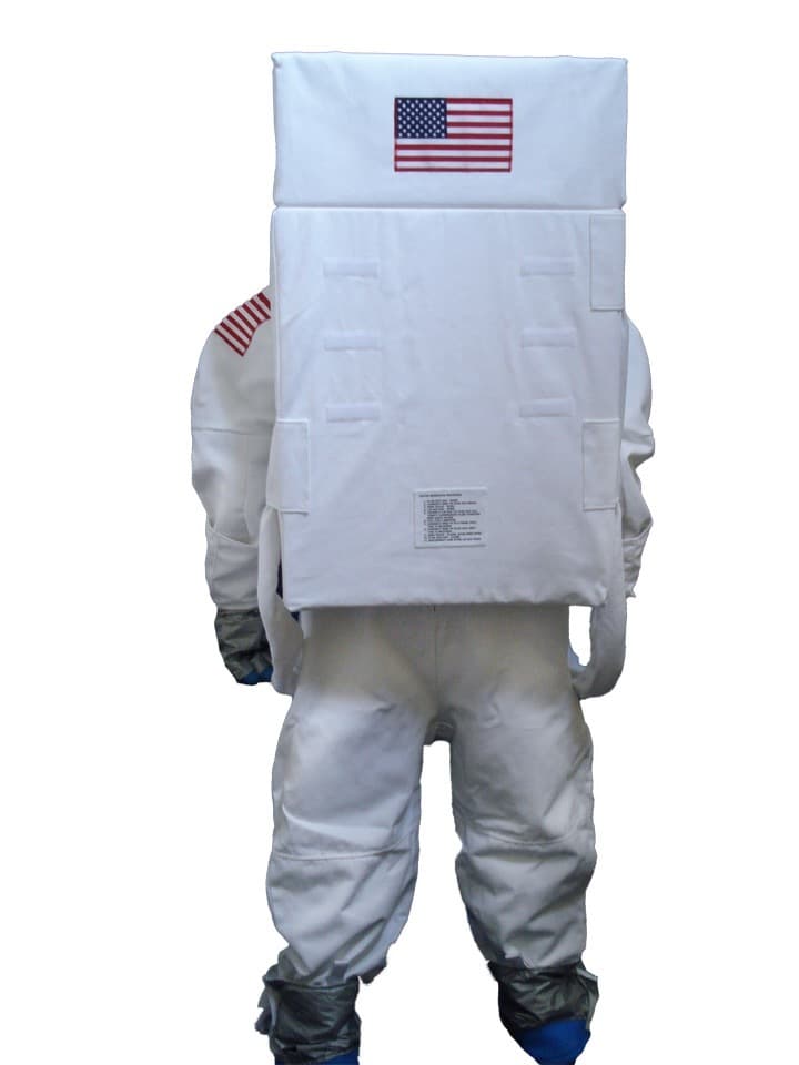 APOLLO SPACE SUIT WITH ALUMINUM SUIT FITTING - NASA REPLICA 2