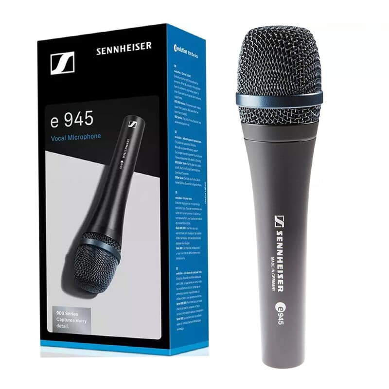 New Sennheiser Professional E 945 Dynamic Super-Cardioid Vocal Microphone Wired 4
