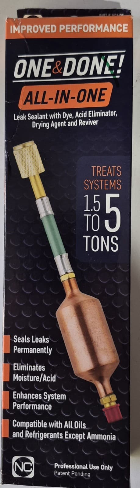 National Chemicals Refrigeration Leak Stop, 1.5 To 5 Ton Formulation