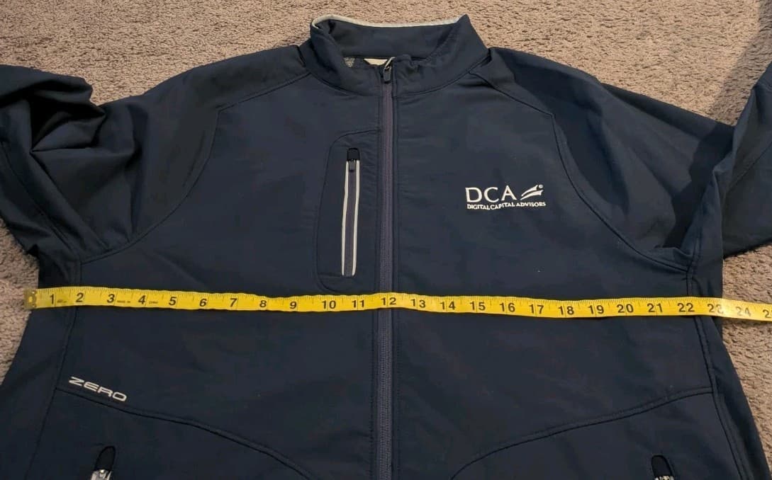 Zero Restriction Power Torque Full Zip Wool Blend Warm Waterproof Jacket Men's L 6