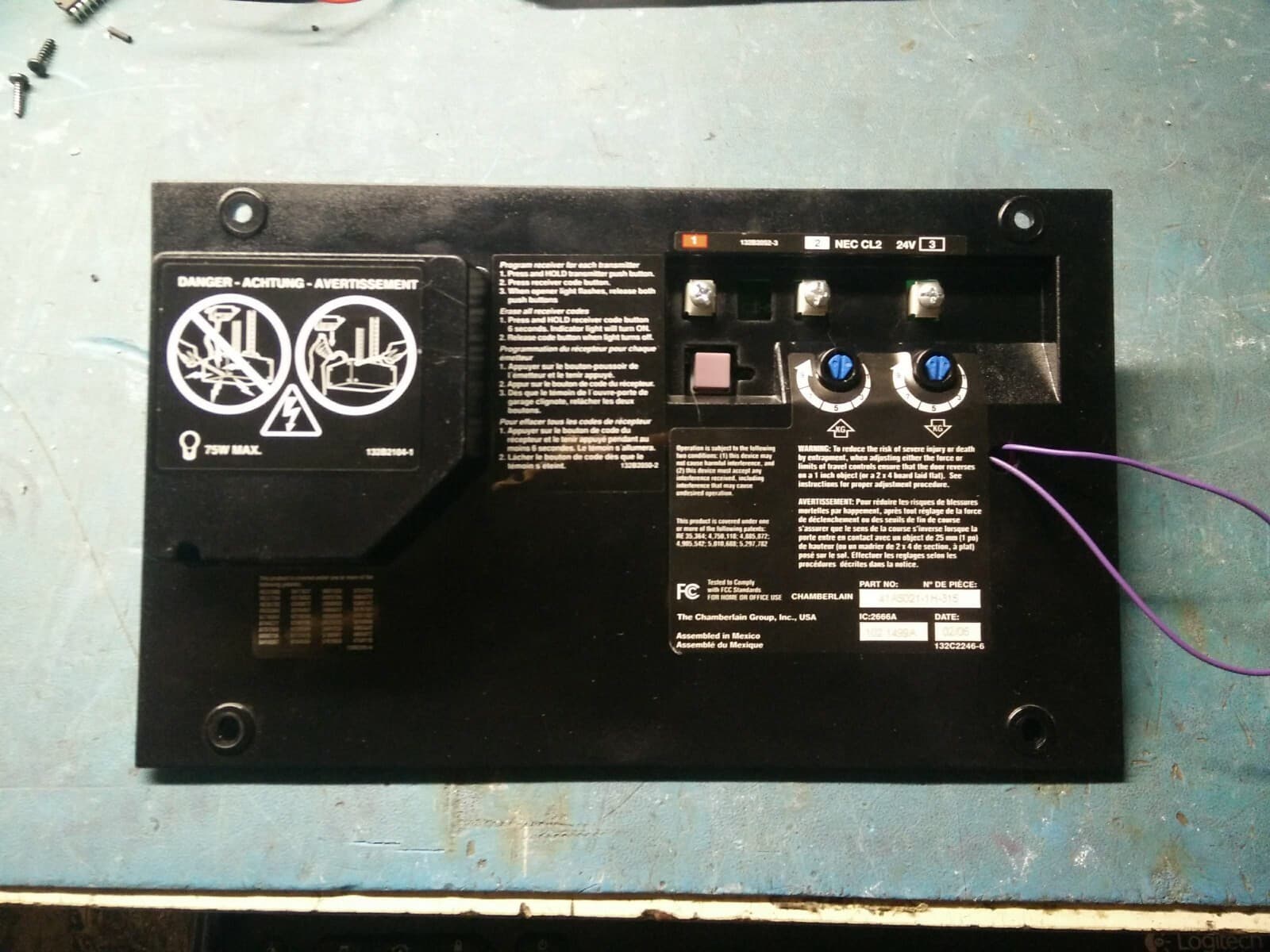 LiftMaster  41A5021-1H-315  &  41A5021-1M-315 "MAIL IN REPAIR SERVICE ONLY"  3