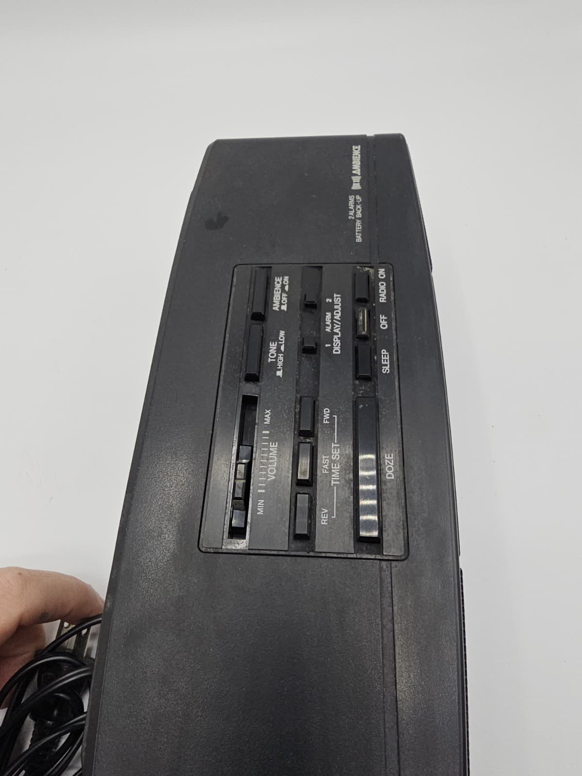 Vtg Panasonic Ambiance RC-X220 Alarm Clock AM FM Radio Tested Working 5