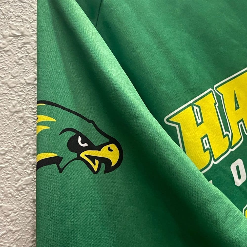 Hawks Green Softball Jersey 3