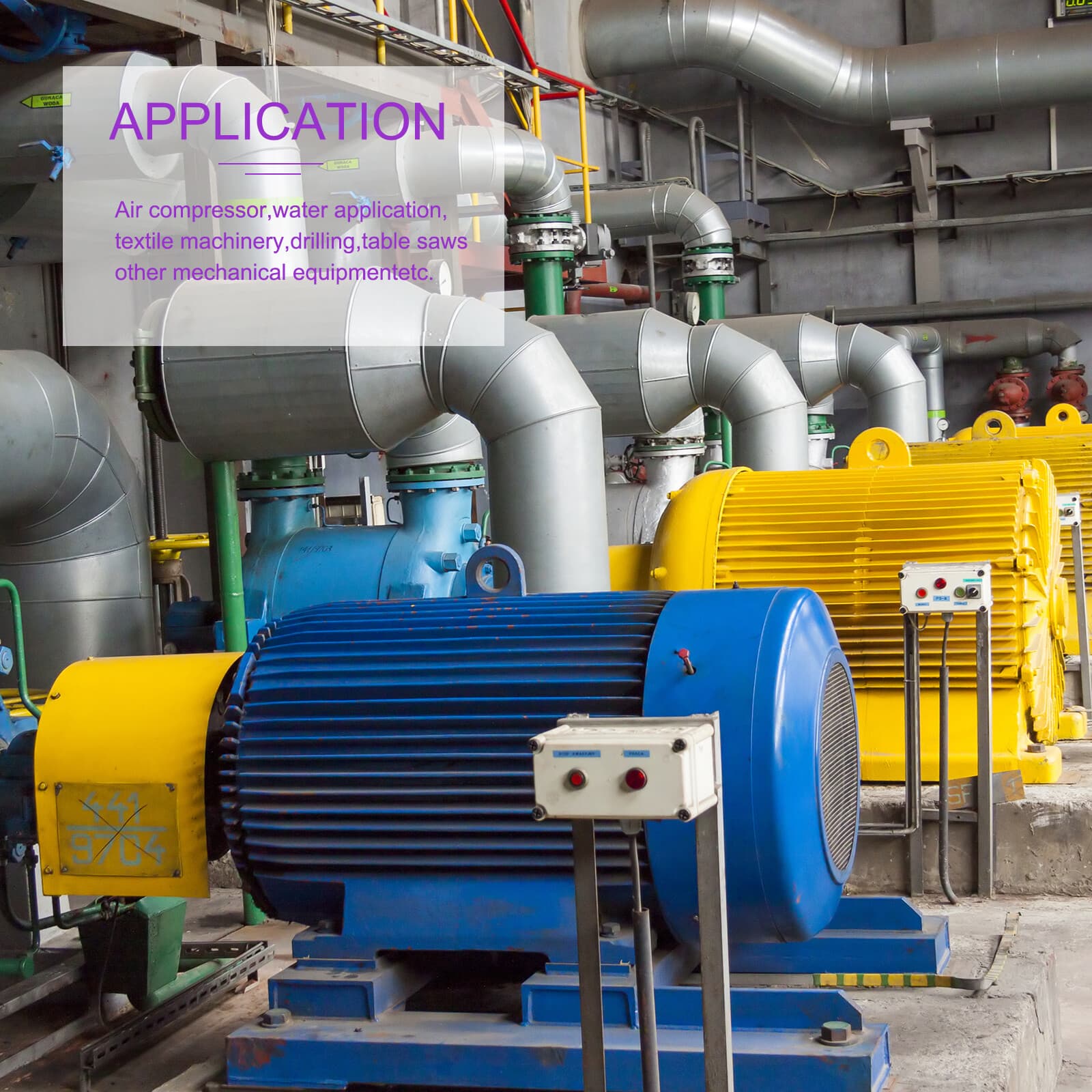 220V 240V 4KW Magnetic Electric Motor Starter Control Industrial Switches 2