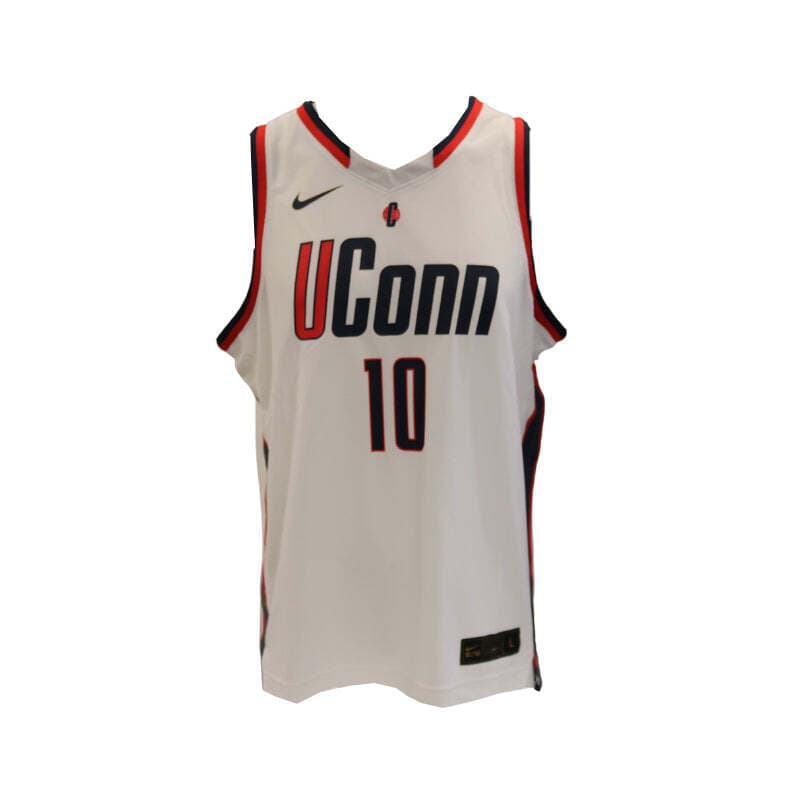 Sue Bird UConn Autographed Nike Retro Replica White Jersey (CX Authenticated) 3