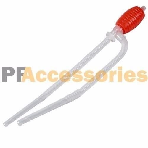 Universal Car Siphon Pump Liquid Gas Fuel Oil Water Hose Transfer Manual Sucker