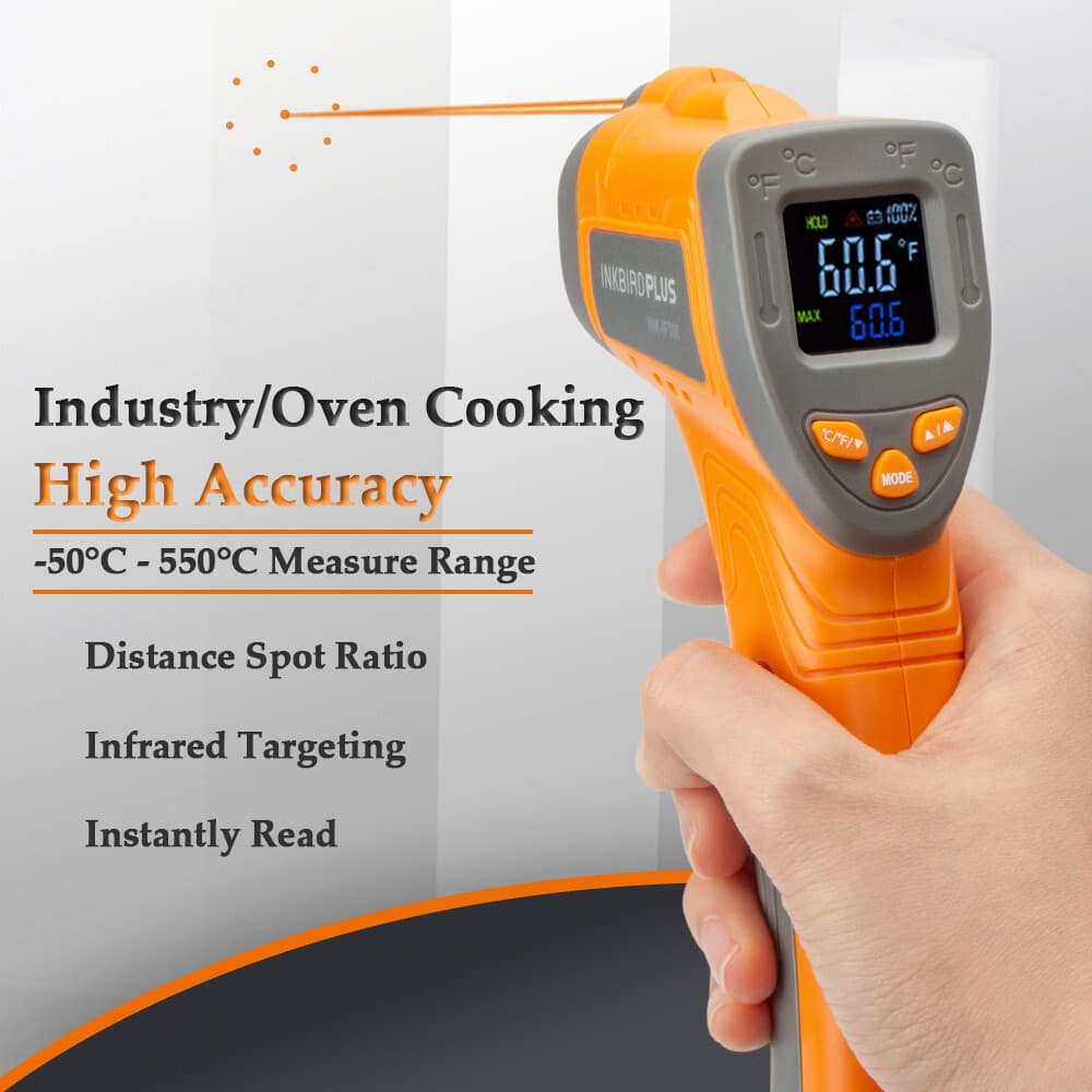 Digital Laser Infrared Thermometer Gun Grill Temperature Oven Cooking Kitchen IR