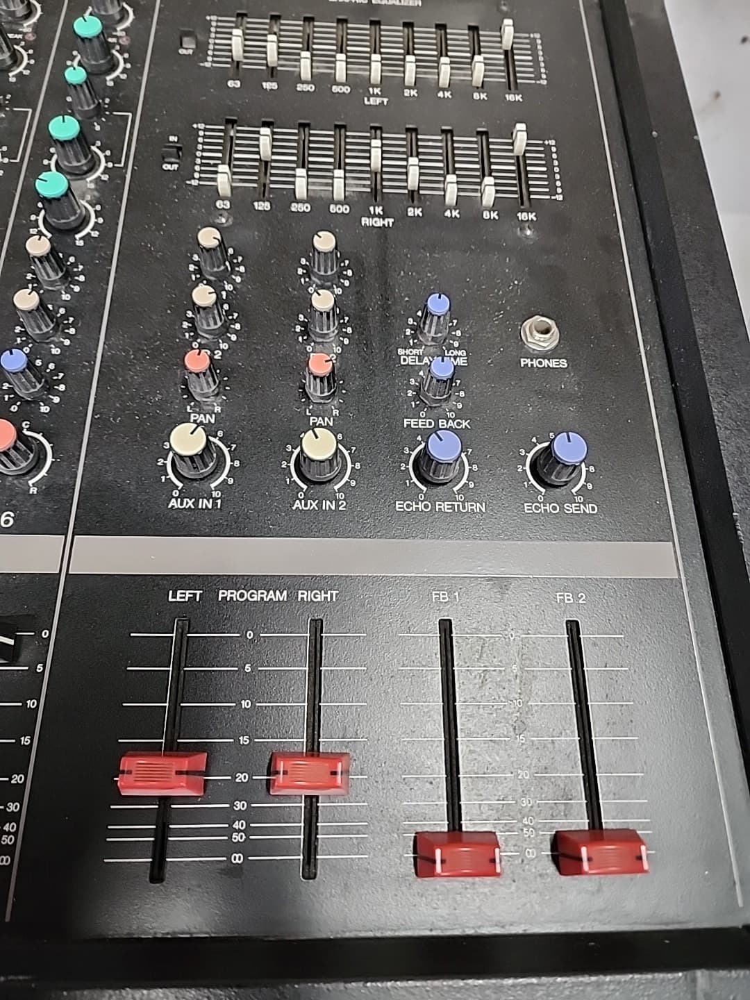 Yamaha EMX 150 Integrated Mixer 500 Watts Vintage Analog Rare Tested  2