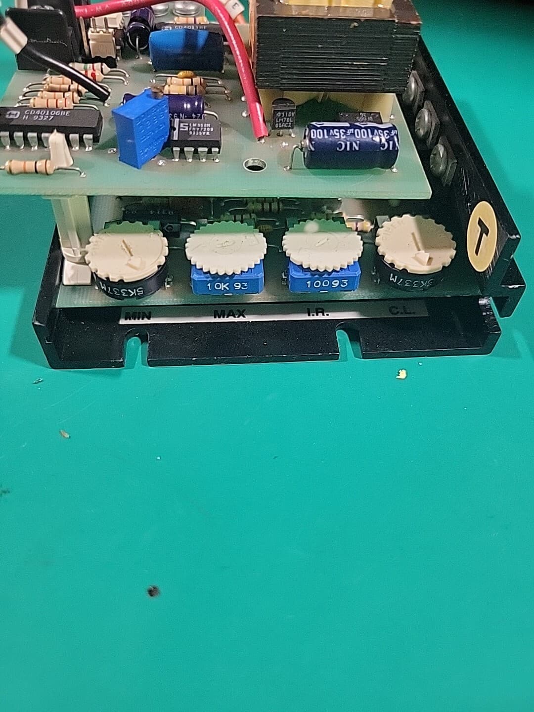 Dart Controls 125DV-W1233 Speed Control Card from an Electrovert EPK Plus 4