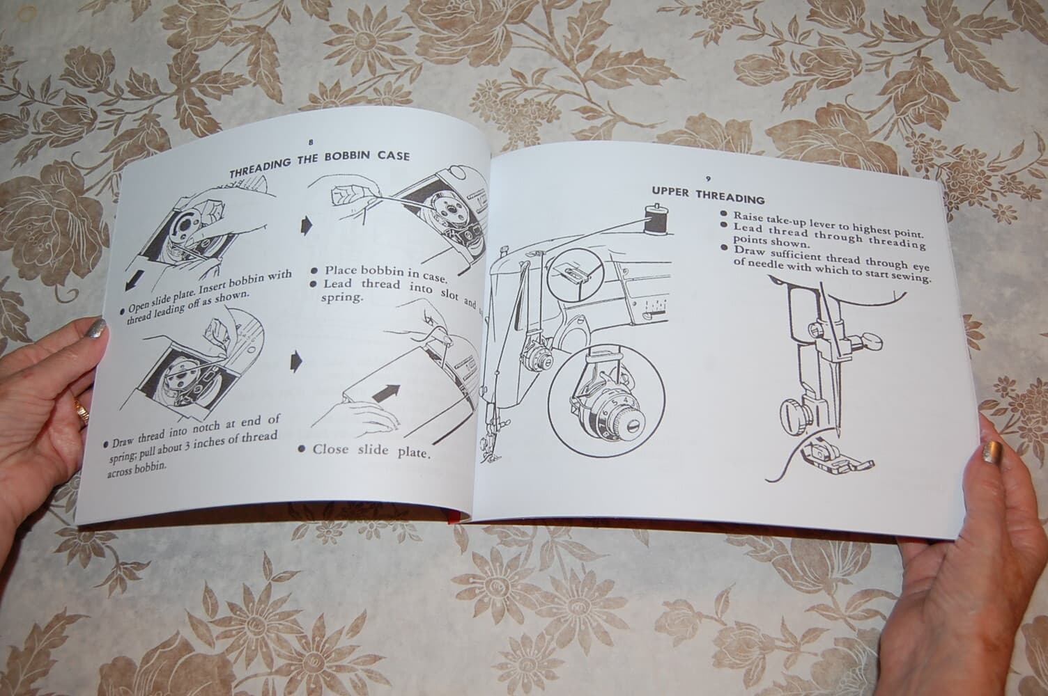 Rare Deluxe-Edition Instructions Manual for Singer 327 327k Sewing Machines 4