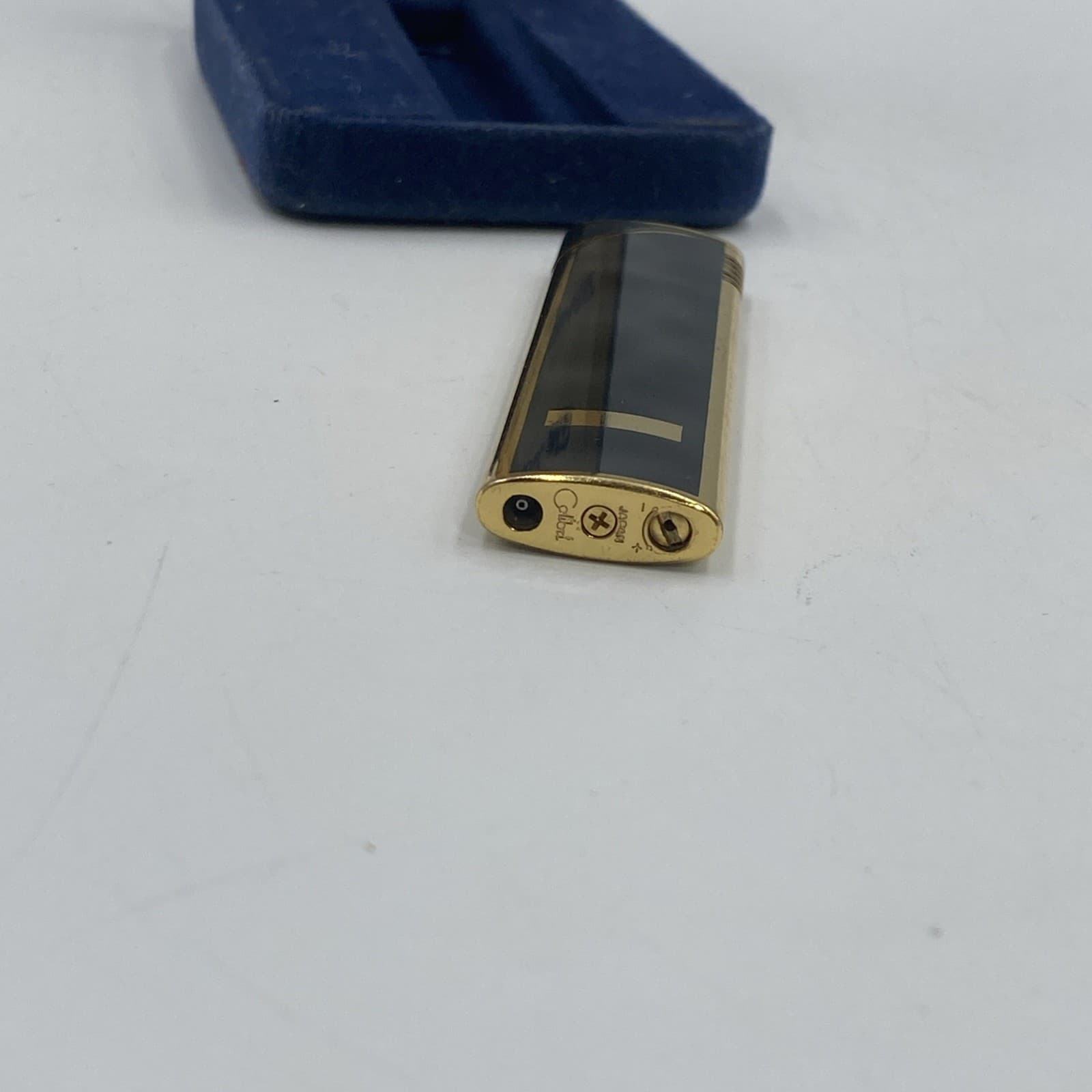 Colibri Electro-Quartz No Flint No Battery No Spark Wheel Black/gray 6