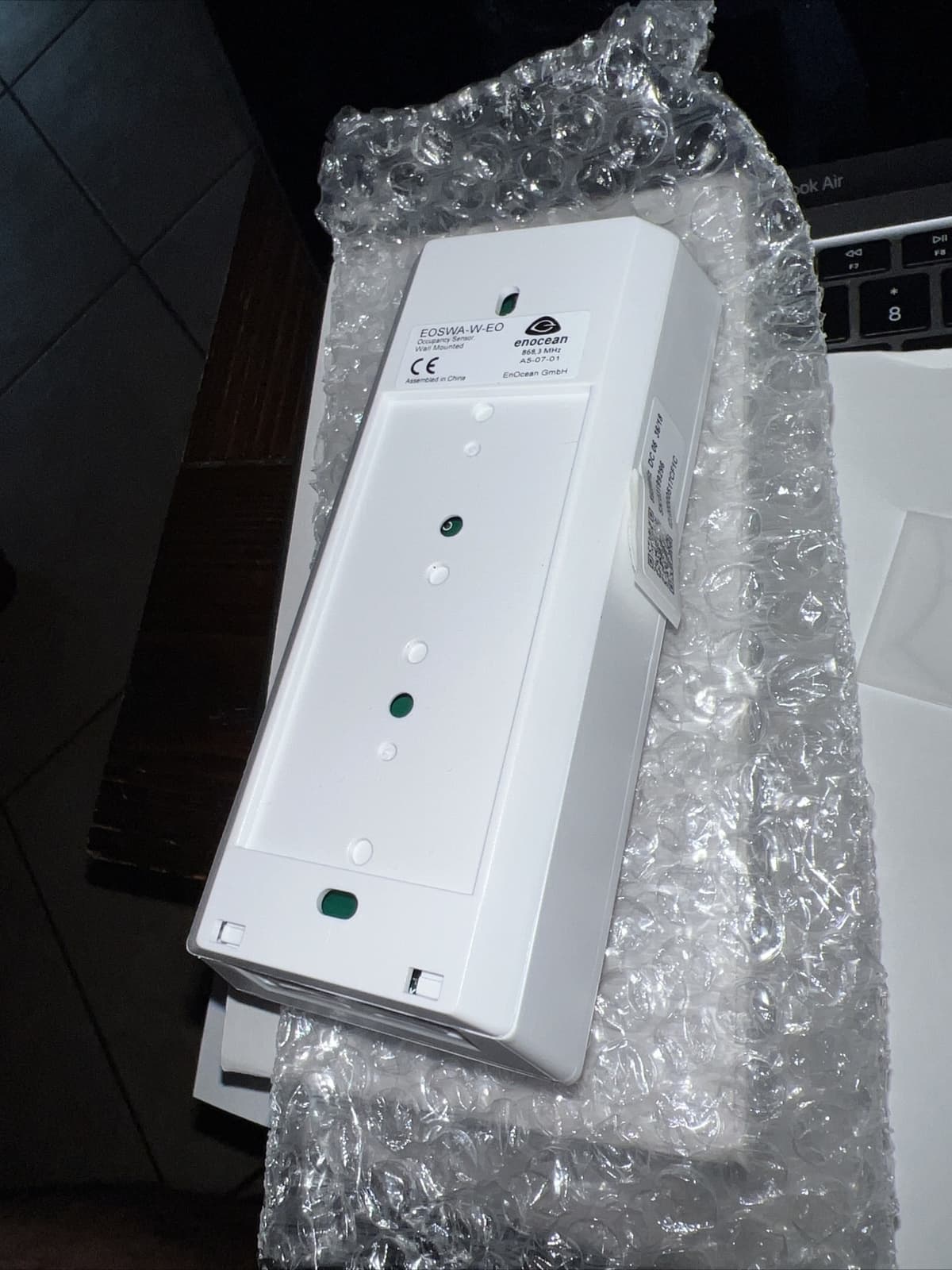 Enocean EOSW EOSWU-W-EO Occupancy Sensor Wall Mounted White 868,3 MHz A5-07-01 2